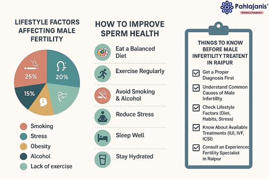 Male Infertility Treatment in Raipur - Lifestyle